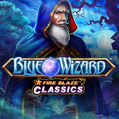 Fire Blaze Blue Wizard