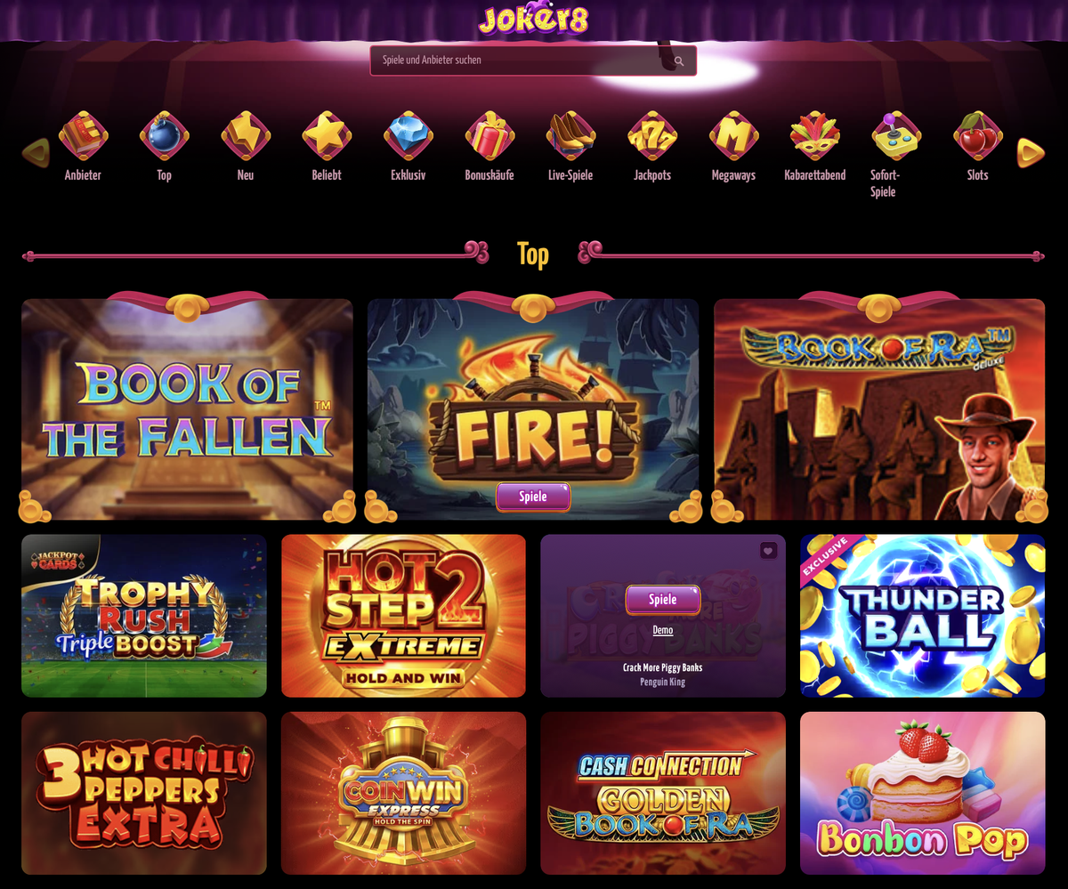 Joker8 Casino Logo